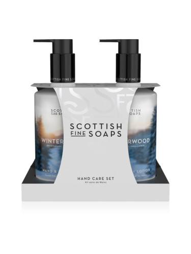 Scottish Fine Soaps Winterwood подаръчен комплект за ръце