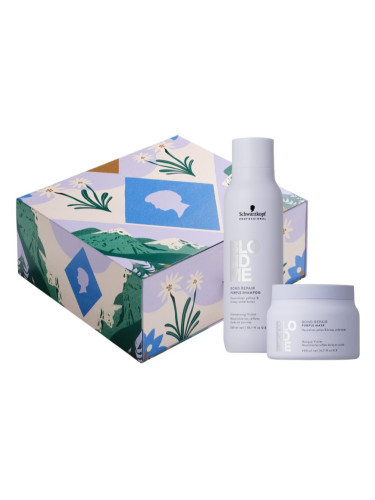 Schwarzkopf Professional Blondme Purple Gift Set подаръчен комплект за руса коса