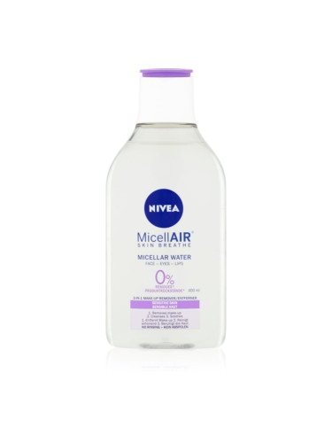 NIVEA Soothing мицеларна почистваща вода за чувствителна кожа на лицето 400 мл.