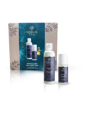 Nobilis Tilia Šetrná Přírodní Péče Pro Citlivou Mužskou Pokožku комплект за мъже