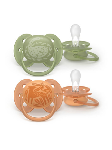 Philips Avent Ultrasoft SCF093/06 18+m биберон Neutral 2 бр.