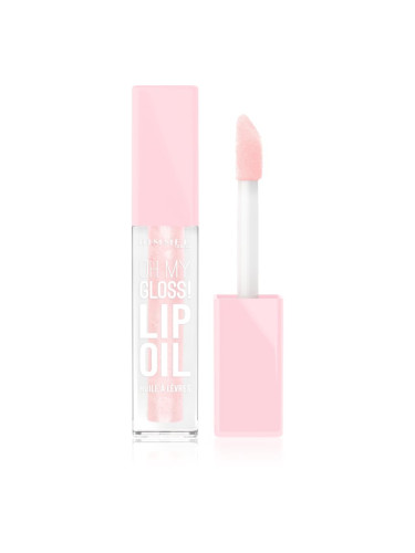 Rimmel Oh My Gloss! Lip Oil масло от нар с хидратиращ ефект цвят 005 Pink Sugar 4.5 мл.
