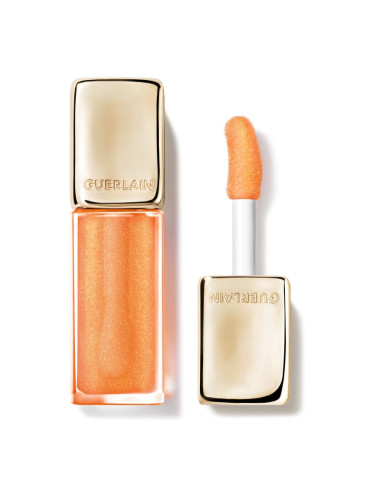 GUERLAIN KissKiss Bee Glow Oil масло от нар с мед цвят 389 Sparkling Peach 9.5 мл.