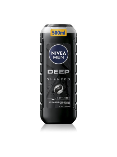 NIVEA MEN Deep подсилващ шампоан 500 мл.