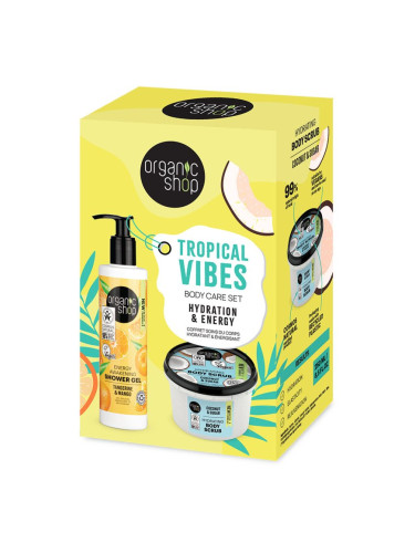 Organic Shop Tropical Vibes подаръчен комплект за тяло