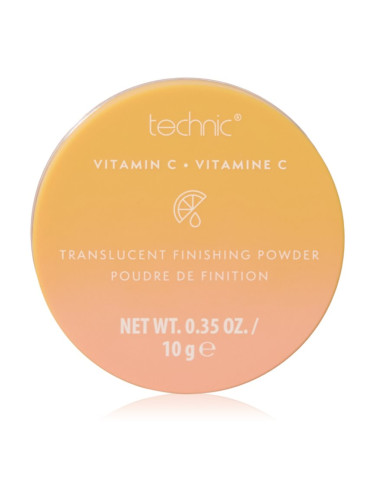 Technic Cosmetics Vitamin C озаряваща насипна пудра за кадифен вид на кожата 10 гр.