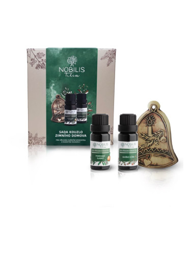 Nobilis Tilia Kouzlo Zimního Domova подаръчен комплект с есенциални масла