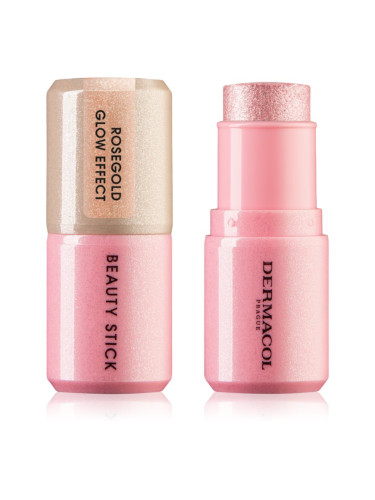 Dermacol Beauty Stick Highlight кремообразен озарител в стик цвят 02 Gold Diamond 7 гр.
