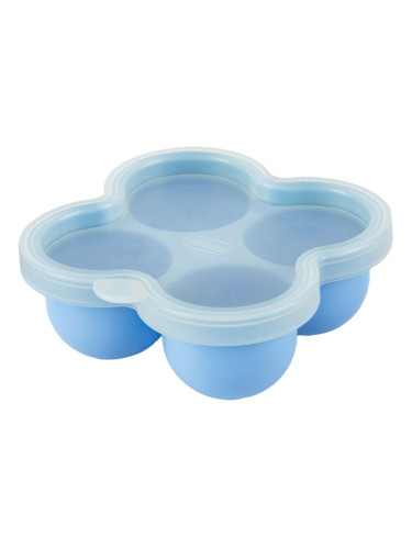 Chicco Multifunctional Food Storage Container Blue съд за храна 4x60 мл.