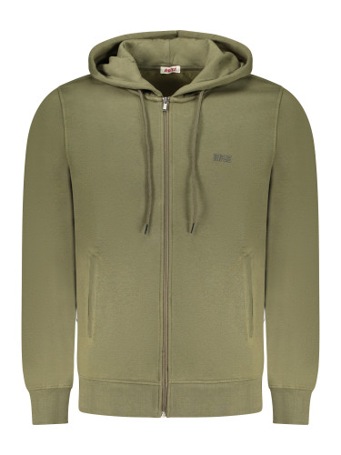 RIFLE MEN'S ZIP-UP SWEATSHIRT GREEN