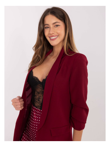 Blazer-IT-MA-FL2766.07P-burgundy
