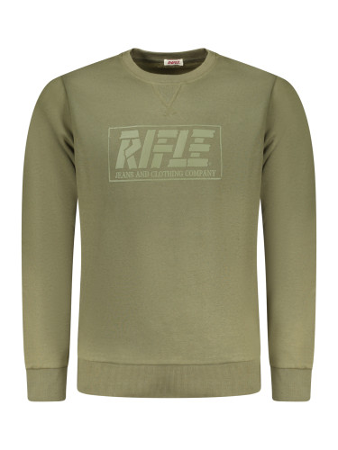 RIFLE MEN'S ZIP-UP SWEATSHIRT GREEN