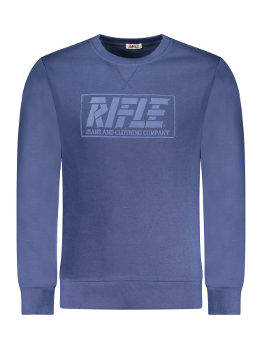 RIFLE MEN'S ZIP-UP SWEATSHIRT BLUE