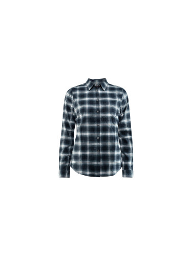 Fjällräven Övik Flannel Shirt W Жени - Риза Fjällräven - Син - F89833-555-S - Size: S