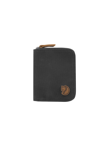 Fjällräven Zip Wallet Dark Grey Unisex - Портфейли Fjällräven - Сив - F24216-030-One-size - Size: One size