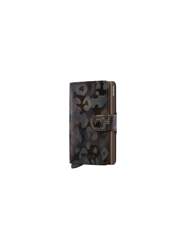 Secrid Miniwallet Jungle Brown Unisex - Портфейли Secrid - Кафяв - MJu-Brown-One-size - Size: One size