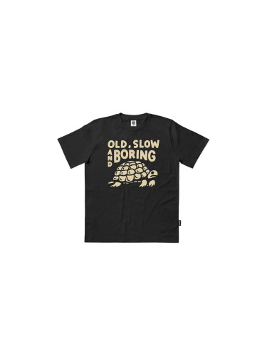 The Dudes Tortoise Seasonal T-Shirt Black Мъже - Тениски The Dudes - Черен - 10008402-L - Size: L