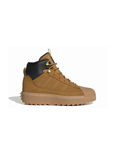 adidas Superstar Winter Trek J Brown Жени,Деца - Спортни обувки adidas Originals - Кафяв - JQ0345-3.5 - Size: 3.5