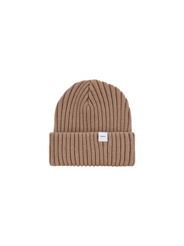 Makia Eerik Beanie Unisex - Чапки Makia - Кафяв - U82134_131-One-size - Size: One size