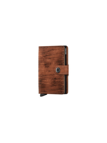 Secrid Miniwallet Dutch Martin Whiskey Unisex - Портфейли Secrid - Кафяв - MDM-Whiskey-One-size - Size: One size