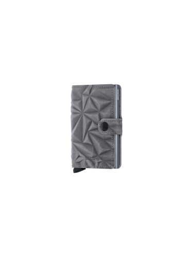Secrid Miniwallet Prism Stone Unisex - Портфейли Secrid - Сив - MPr-Stone-One-size - Size: One size