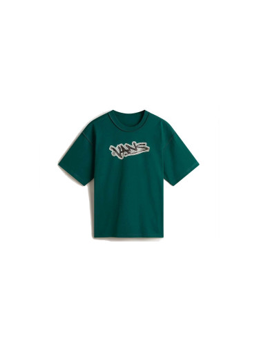 Vans LX Slap SS Tee Rain Forest Мъже - Тениски Vans - Зелен - VN000MGUCI2-L - Size: L