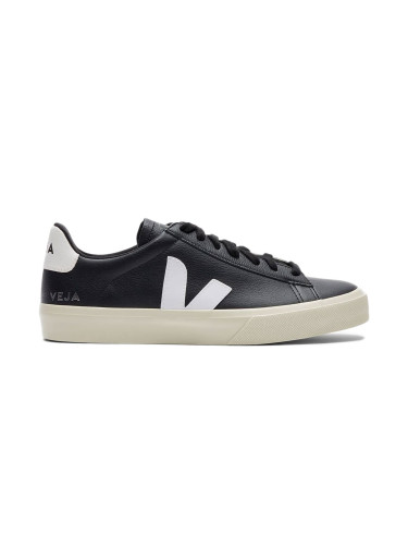 Veja Campo Chromefree Leather Black White Мъже - Спортни обувки Veja - Черен - CP0501215B-10 - Size: 10
