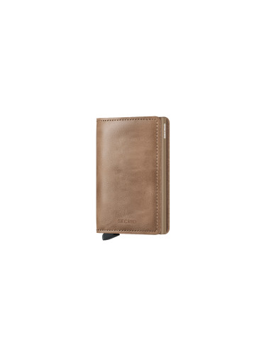 Secrid Slimwallet Vintage Taupe Unisex - Портфейли Secrid - Светло кафяв - SV-Taupe-One-size - Size: One size