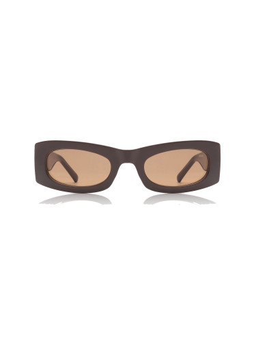 A.Kjærbede Frida Brown Unisex - Слънчеви очила A.Kjærbede - Кафяв - KL2502-007-One-size - Size: One size