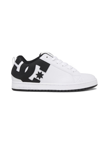 DC Shoes Court Graffik White Мъже - Спортни обувки DC Shoes - Бял - 300529-WLK-10.5 - Size: 10.5