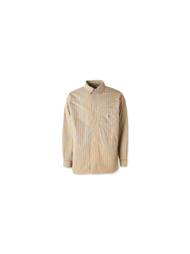 Carhartt WIP Grimsby Shirt Jacket Мъже - Риза Carhartt WIP - Кафяв - I035156_30N_XX-L - Size: L