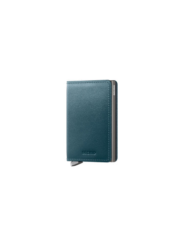 Secrid Premium Slimwallet Dusk Teal Unisex - Портфейли Secrid - Син - SDu-Teal-One-size - Size: One size