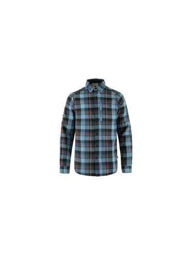 Fjällräven Fjällglim Shirt Blue Мъже - Риза Fjällräven - Син - F81380-534-543-M - Size: M