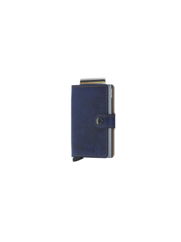 Secrid Miniwallet Indigo 5-Titanium Unisex - Портфейли Secrid - Син - MIn-5-Titanium-One-size - Size: One size