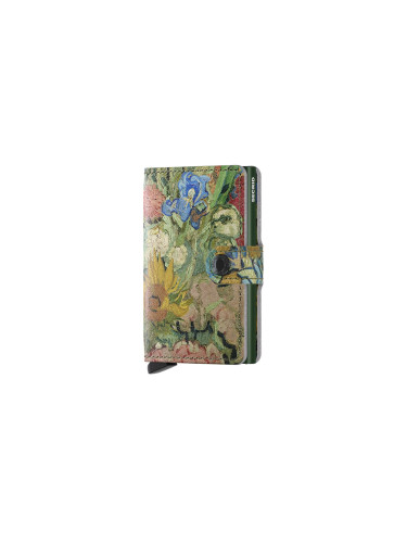 Secrid Miniwallet Art Bouquet Unisex - Портфейли Secrid - Многоцветен - MAr-Bouquet-One-size - Size: One size