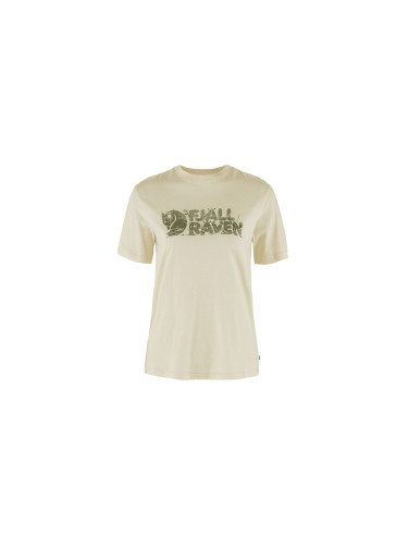 Fjällräven Lush Logo T-shirt W Жени - Тениски Fjällräven - Бял - F14600165-113-L - Size: L