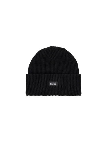 Makia Enso Beanie Unisex - Чапки Makia - Черен - U82156_999-One-size - Size: One size