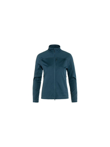 Fjällräven Abisko Lite Fleese Jacket W Жени - Суитшърти и блузи с качулка Fjällräven - Син - F87142-534-S - Size: S
