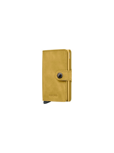 Secrid Miniwallet Vintage Yellow Unisex - Портфейли Secrid - Жълт - MV-Yellow-One-size - Size: One size