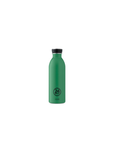 24 Bottles Urban Bottle Emerald Green 500ml Unisex - Бутилки 24Bottles - Зелен - UB_050_1507-One-size - Size: One size