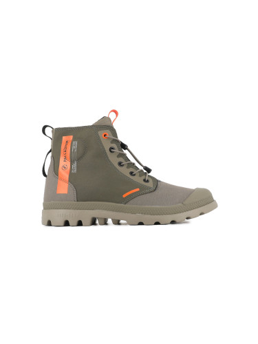 Palladium Pampa Lite Journey Olive Night M Unisex - Обувки Palladium - Зелен - 79539-325-M-10 - Size: 10