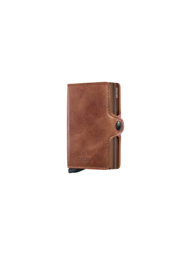 Secrid Twinwallet Vintage Cognac-Brown Unisex - Портфейли Secrid - Кафяв - TV-Cognac-Brown-One-size - Size: One size