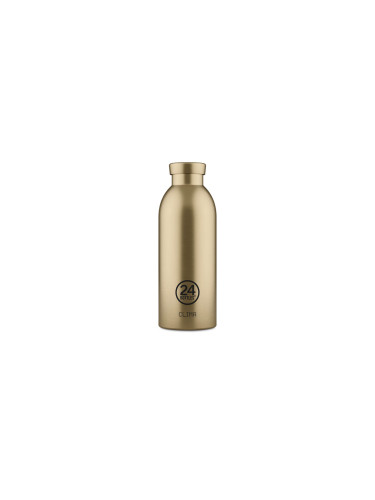 24 Bottles Clima Bottle Sparkling Gold 500 ml Unisex - Бутилки 24Bottles - Gold - CB_050_320-One-size - Size: One size