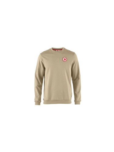 Fjällräven 1960 Logo Badge Sweater M Light Brown Мъже - Суитшърти и блузи с качулка Fjällräven - Светло кафяв - F87163-118-L - Size: L