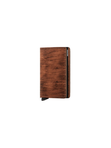 Secrid Slimwallet Dutch Martin Whiskey Unisex - Портфейли Secrid - Кафяв - SDM-Whiskey-One-size - Size: One size