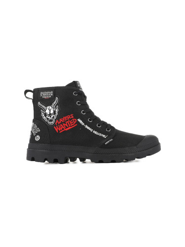 Palladium Pampa Hellfire Unisex - Обувки Palladium - Черен - 74496-001-M-9.5 - Size: 9.5