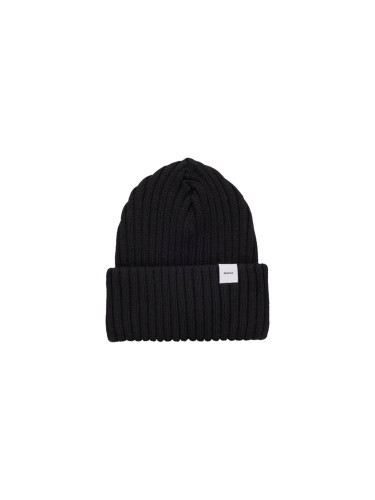 Makia Eerik Beanie Black Unisex - Шапки Makia - Черен - U82134_999-One-size - Size: One size