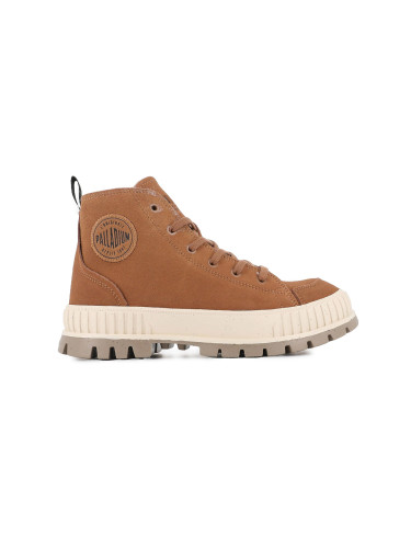 Palladium Pallashock Zip Warm Brown Unisex - Обувки Palladium - Кафяв - 74353-257-M-11 - Size: 11