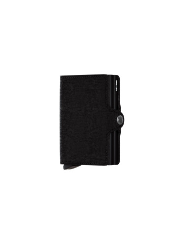 Secrid Twinwallet Crisple Black Unisex - Портфейли Secrid - Черен - TC-Black-One-size - Size: One size