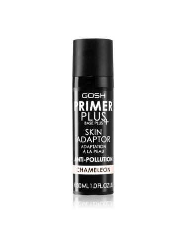 Gosh Primer Plus + защитна основа под фон дьо тен цвят 005 Chameleon 30 мл.